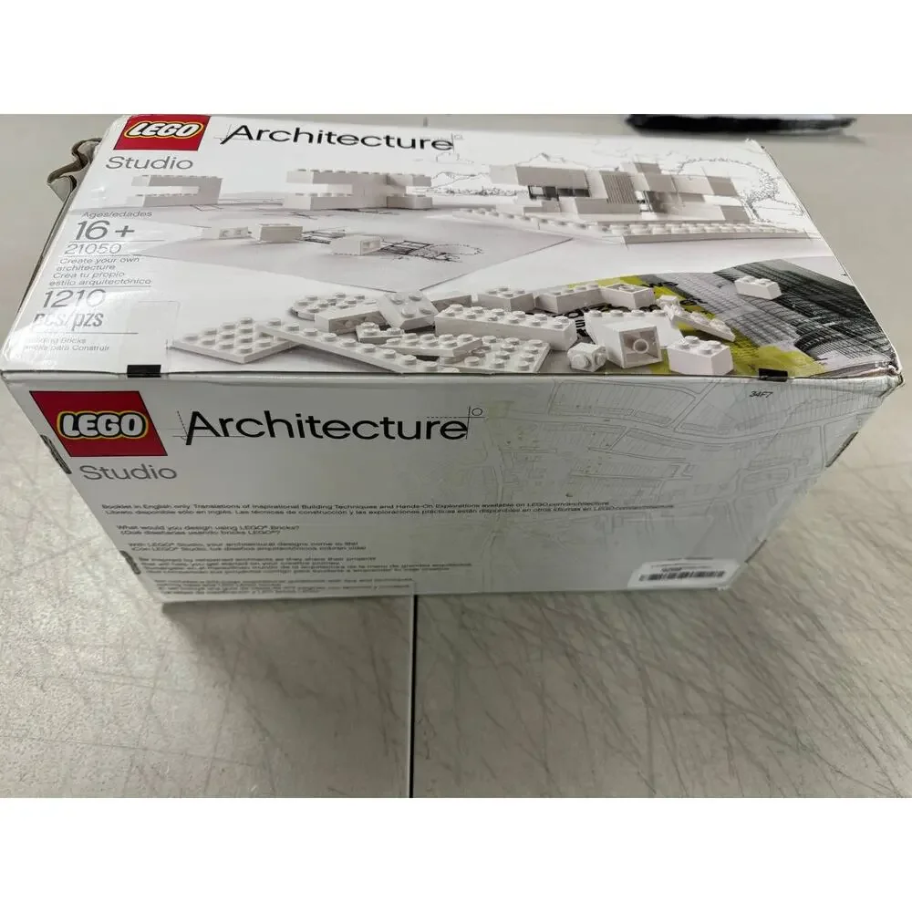 LEGO Architecture Studio Building Set Architectural Model Creative Damaged Box